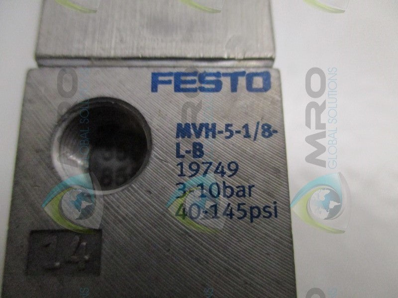 FESTO MVH-5-1/8-L-B SOLENOID VALVE  NSMP