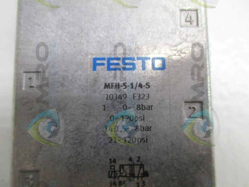 FESTO MFH-5-1/4-S SOLENOID VALVE  NSMP