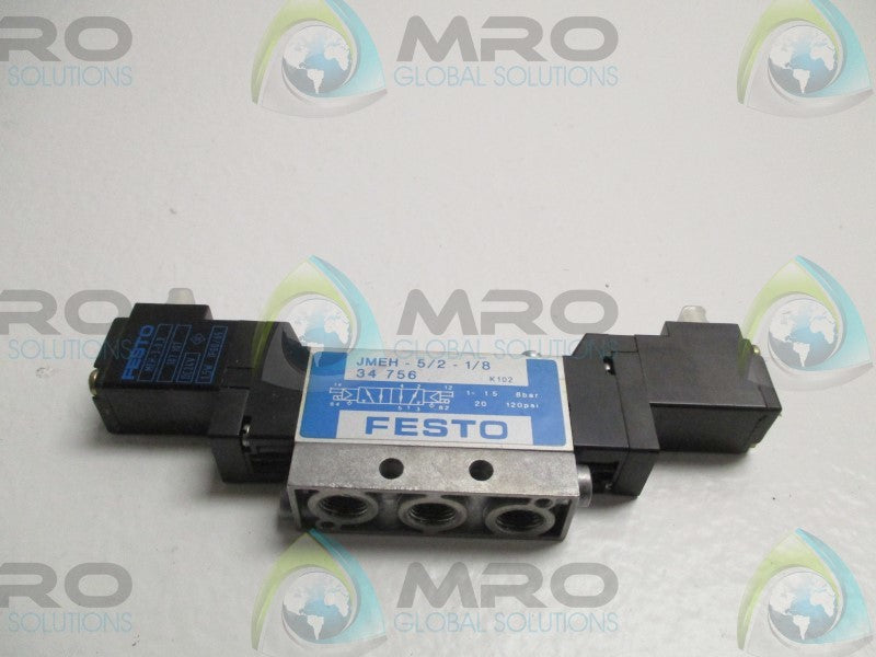FESTO JMEH-5/2-1/8 SOLENOID VALVE  NSMP