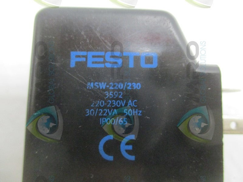FESTO MSW-220/230 SOLENOID COIL 220-230VAC  NSNP
