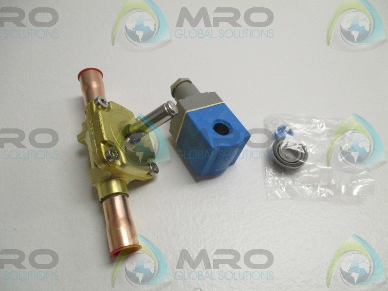 DANFOSS EVR20 032F224331 SOLENOID VALVE W/ TERMINAL BOX COIL  NSMP