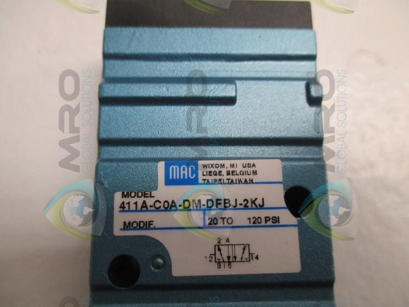 MAC 411A-C0A-DM-DFBJ-2KJ SOLENOID VALVE  NSMP