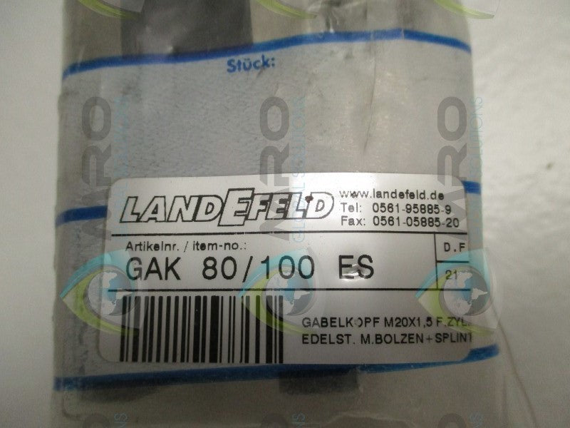 LANDEFELD GAK80/100ES YOKE W/ BOLTS  NSMP