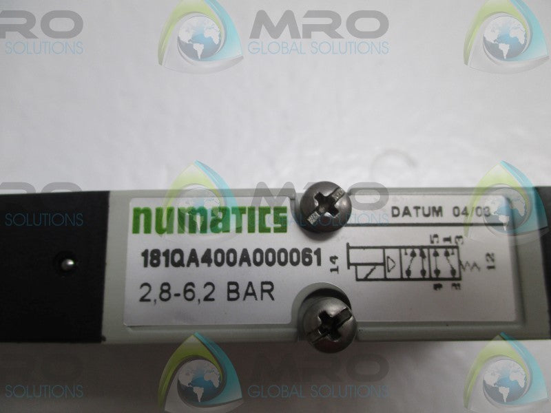 NUMATICS 181QA400A000061 SOLENOID VALVE  NSNP