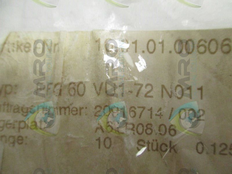 SCHMALZ PFG60VU1-72N011 SUCTION CUP  NSNP