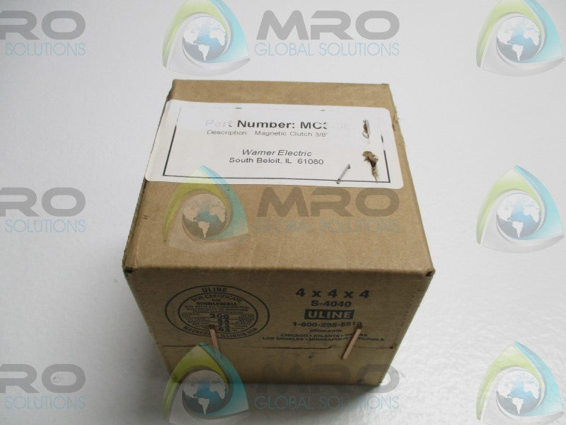 WARNER ELECTRIC MC3-38 MAGNETIC CLUTCH 3/8"  NSFS