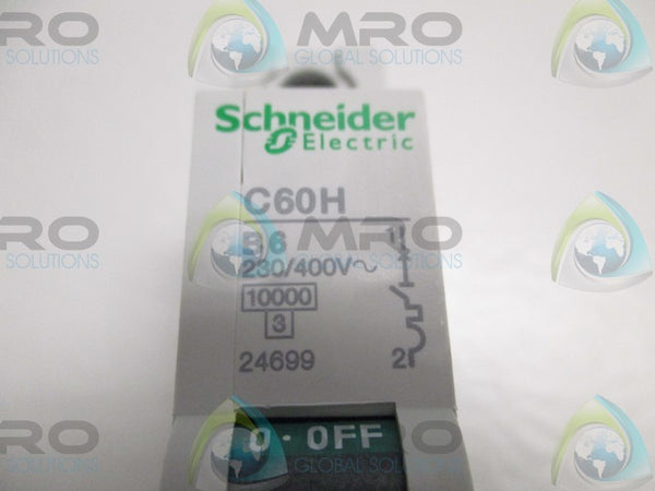 SCHNEIDER 24699 C60H-B6 CIRCUIT BREAKER 6A  NSNP