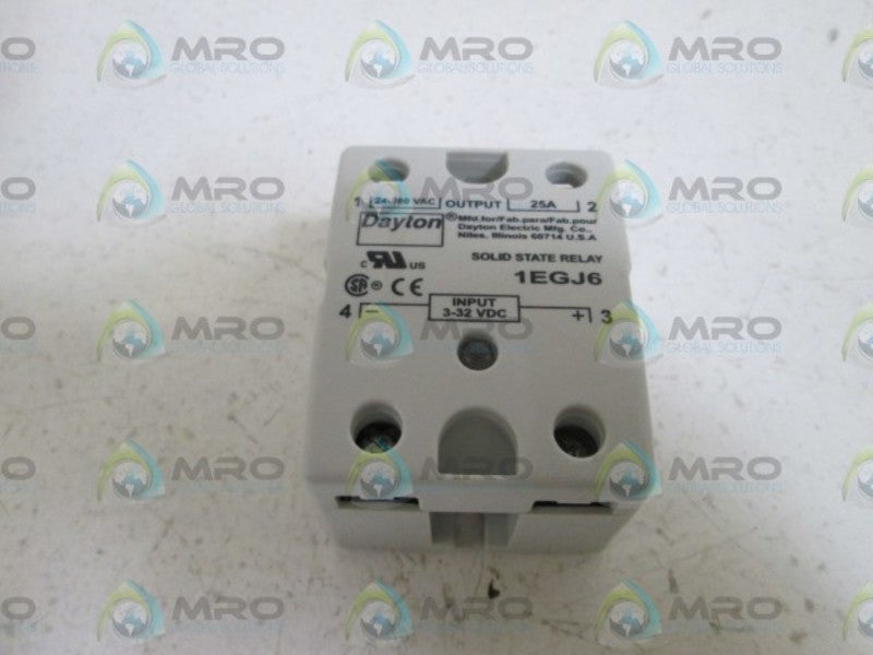 DAYTON SOLID STATE RELAY 1EGJ6  NSMP