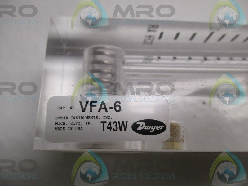 DWYER VFA-6 VISI-FLOAT FLOWMETER  NSMP