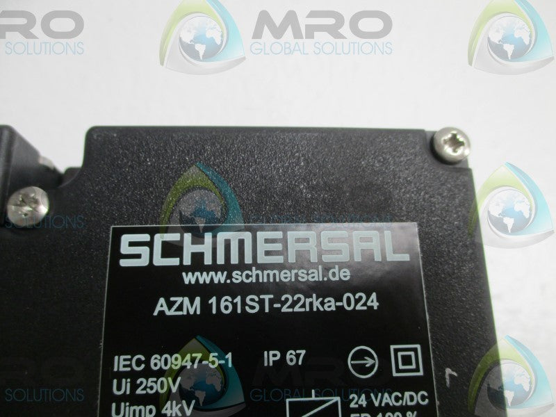 SCHMERSAL AZM161ST-22RKA-024 SAFETY INTERLOCK SWITCH  NSMP