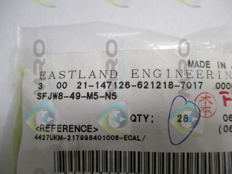 MISUMI SFJW8-49-M5-N5 FEMALE END THREADED (PKG OF 28)  NSMP