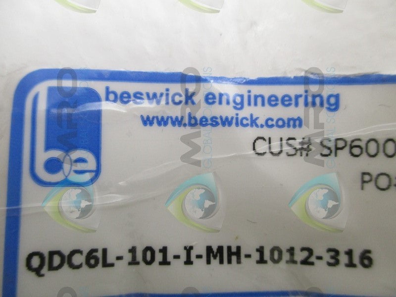 BESWICK QDC6L-101-I-MH-1012-316 FITTING  NSNP