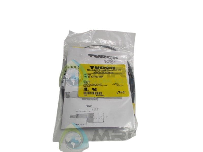 TURCK PKW3Z-0.6-PSG3/S90 MOLDED CORSET  NSMP
