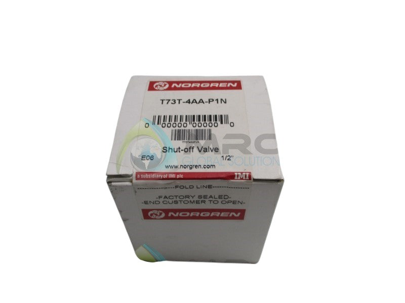 NORGREN T73T-4AA-P1N SHUT-OFF VALVE 1/2"  NSFS