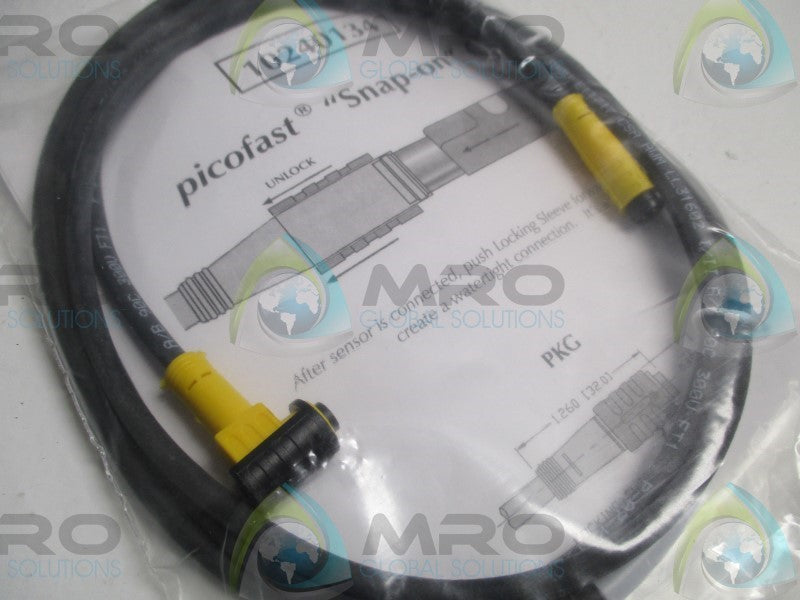 TURCK PKW3Z-1.5-PSG3/S90 MOLDED CORDSET  NSMP