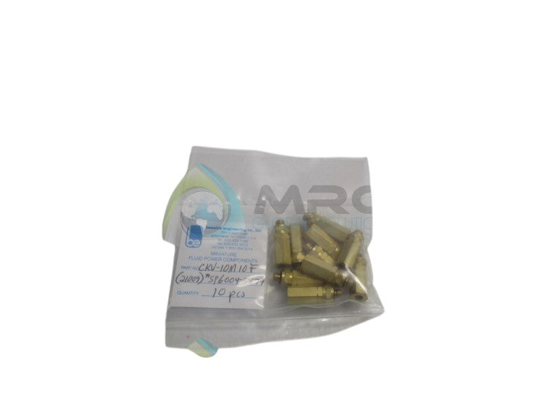 BESWICK CKV-10M10F CHECK VALVE (PKG OF 10)  NSMP