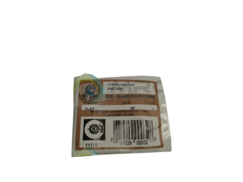 RULAND CL-2-F SHAFT COLLAR 1/8" (PKG OF 3)  NSMP
