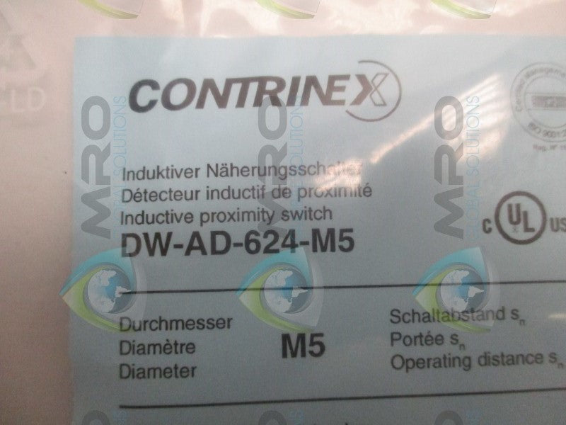 CONTRINEX DW-AD-624-M5 INDUCTIVE PROXIMITY SWITCH  NSMP