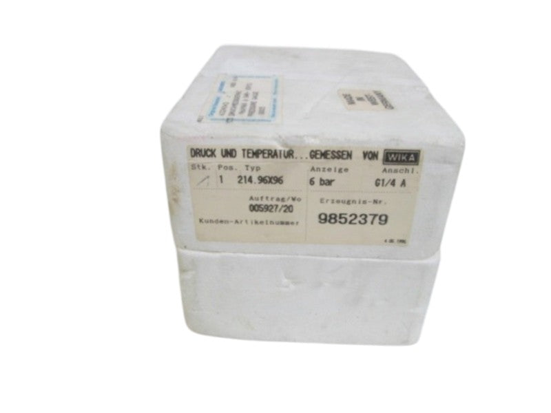 WIKA VACUUM  PRESSURE GAUGE 214.96X96 NSMP
