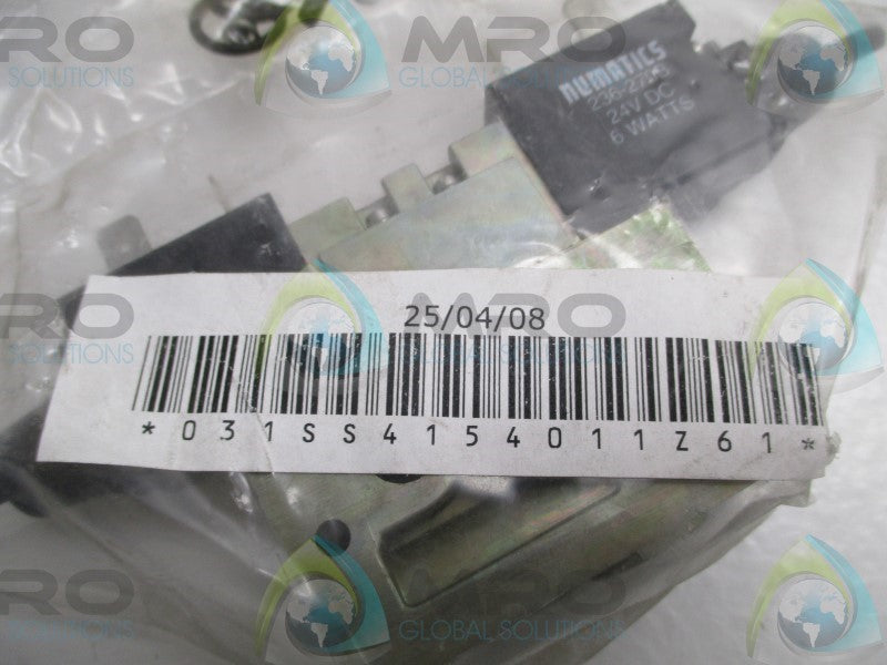 NUMATICS 031SS4154011Z61 SOLENOID VALVE  NSMP