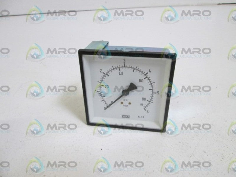 WIKA VACUUM  PRESSURE GAUGE 214.96X96 NSMP