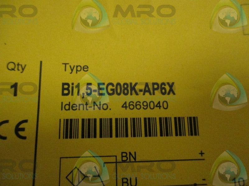 TURCK Bi1,5-EG08K-AP6X INDUCTIVE PROXIMITY SENSOR  NSNP