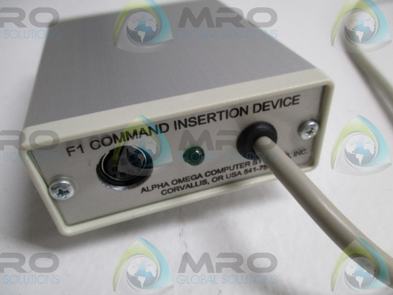 ALPHA OMEGA F1 COMMAND INSERTION DEVICE  NSNP