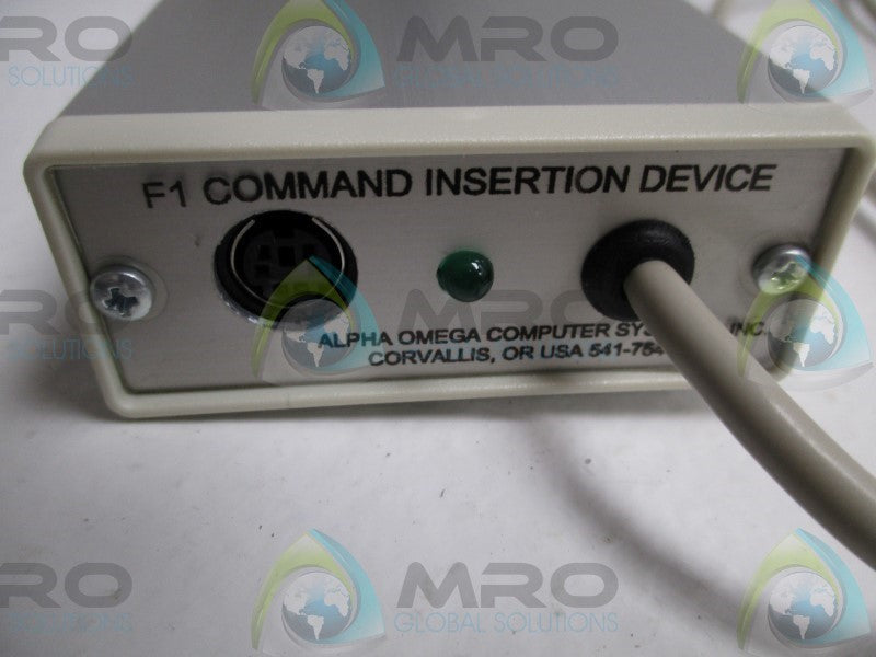 ALPHA OMEGA F1 COMMAND INSERTION DEVICE  NSNP