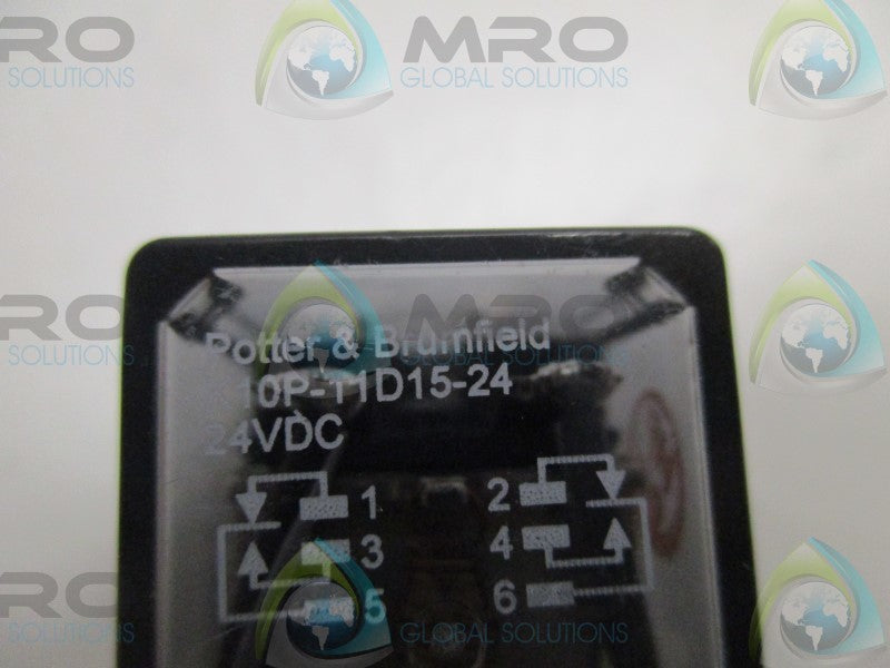 POTTER & BRUMFIELD K10P-11D15-24 RELAY 24VDC  NSNP