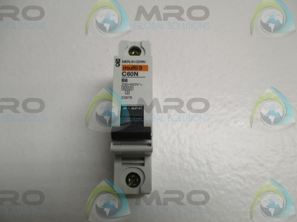 MERLIN GERIN 23976 C60N-B6 CIRCUIT BREAKER 6A  NSNP