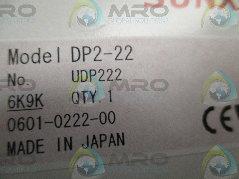 SUNX DP2-22 DIGITAL PRESSURE SENSOR  NSMP