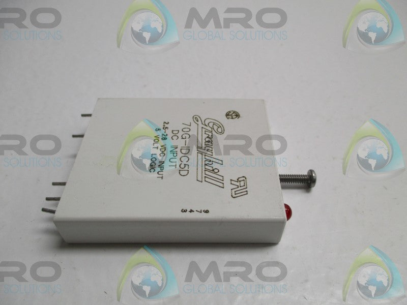 GRAYHILL 70G-IDC5D INPUT MODULE  UNMP