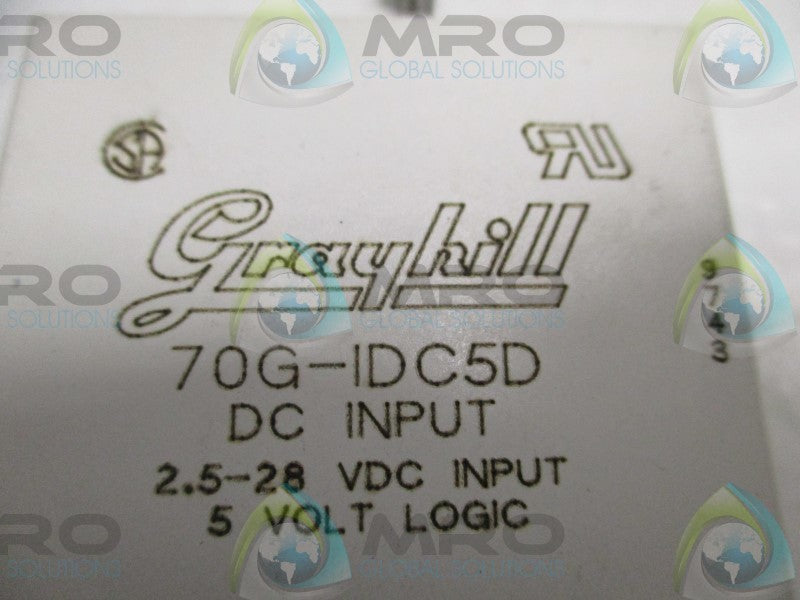 GRAYHILL 70G-IDC5D INPUT MODULE  UNMP