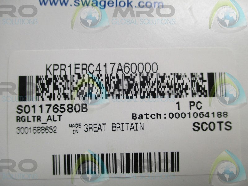 SWAGELOK KPR1ERC417A60000 PRESSURE REGULATOR  NSMP