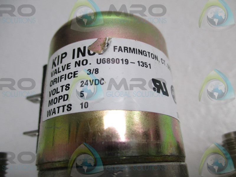KIP U689019-1351-24VDC SOLENOID VALVE  UNMP