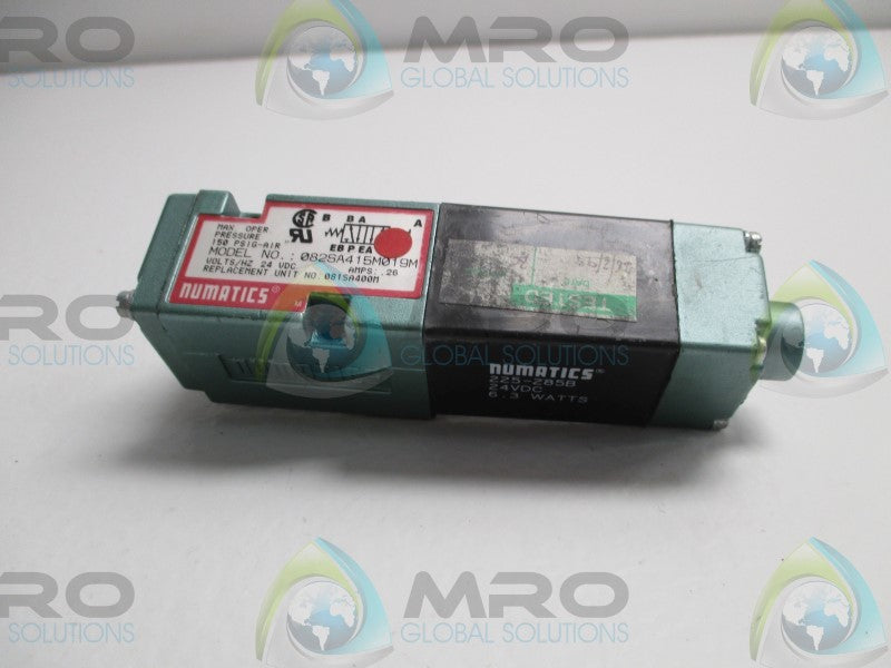 NUMATICS 082SA415M019M SOLENOID VALVE  UNMP