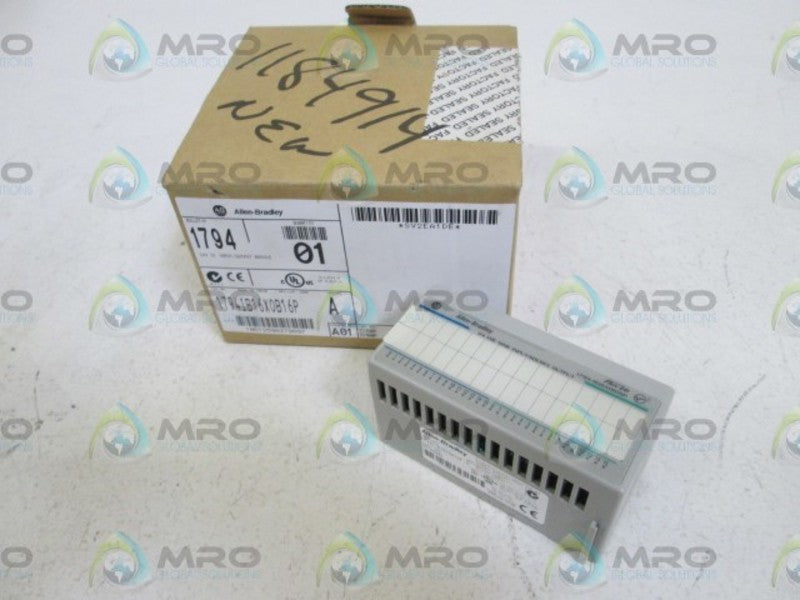 INDUSTRIAL SPARE PART FLEX I/O 1794-IB16X0B16P SER. A INPUT MODULE  NSMP