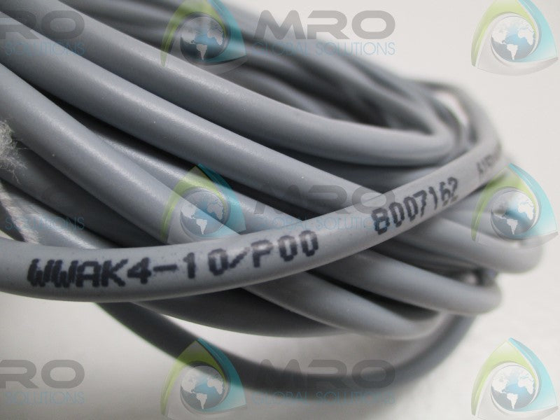 TURCK WWAK4-10/P00 SENSOR CABLE CONNECTOR  NSNP