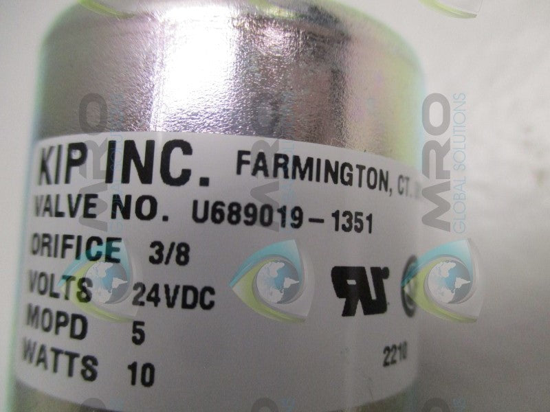KIP U689019-1351-24VDC SOLENOID VALVE  NSNP