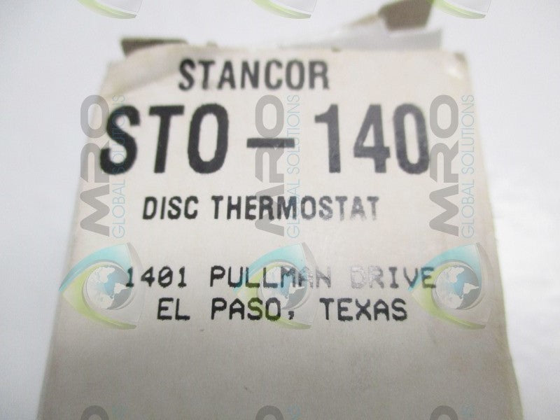 STANCOR STO-140 DISC THERMOSTAT  NSMP