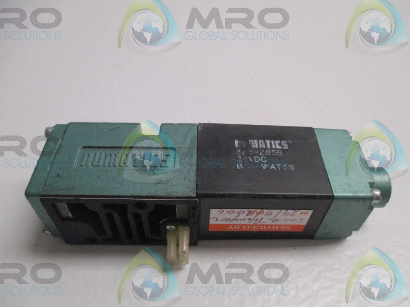 NUMATICS 081SA400M SOLENOID VALVE (REPAIRED)  UNMP