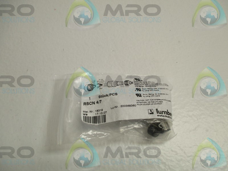 LUMBERG RSCN4/7 CONNECTOR  NSMP