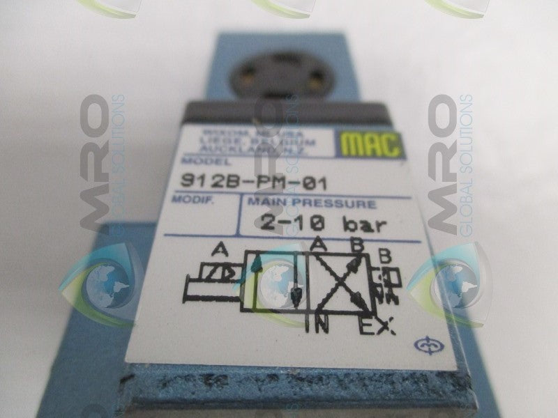 MAC 912B-PM-01 SOLENOID VALVE (AS PICTURED)  NSNP