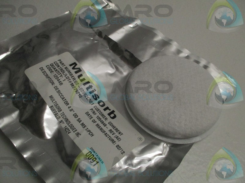 MULTISORB 02-02592CG01 DESICCAROR 4.0"  NSNP