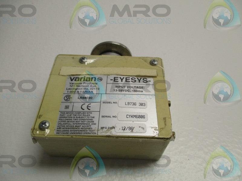 VARIAN EYESYS L9736303 CONVECTORR VACUUM GAUGE  UNMP