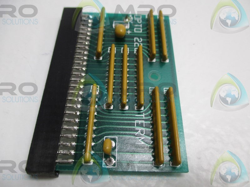 OPTO 22 001792J TERMINATOR BOARD ASSEMBLY  UNMP