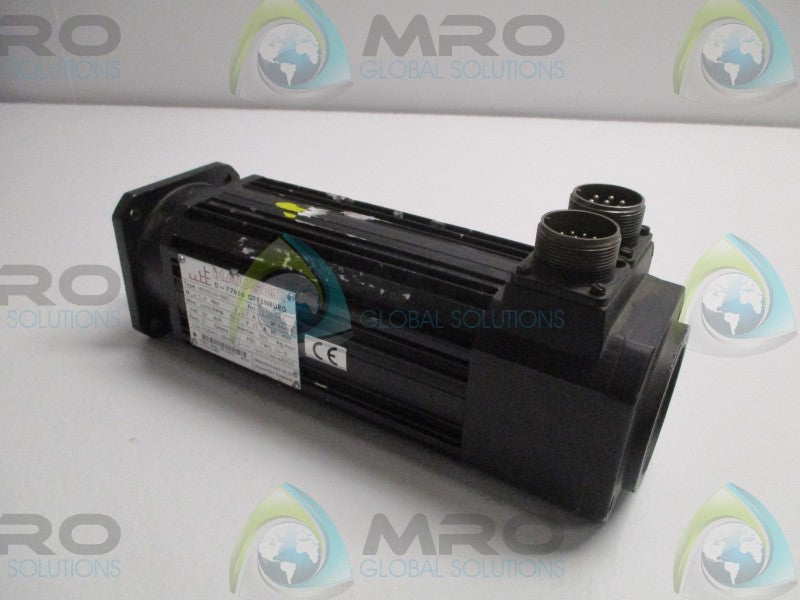 HAUSER HDX92J4-88S SERVO MOTOR RPM:6000  UNMP
