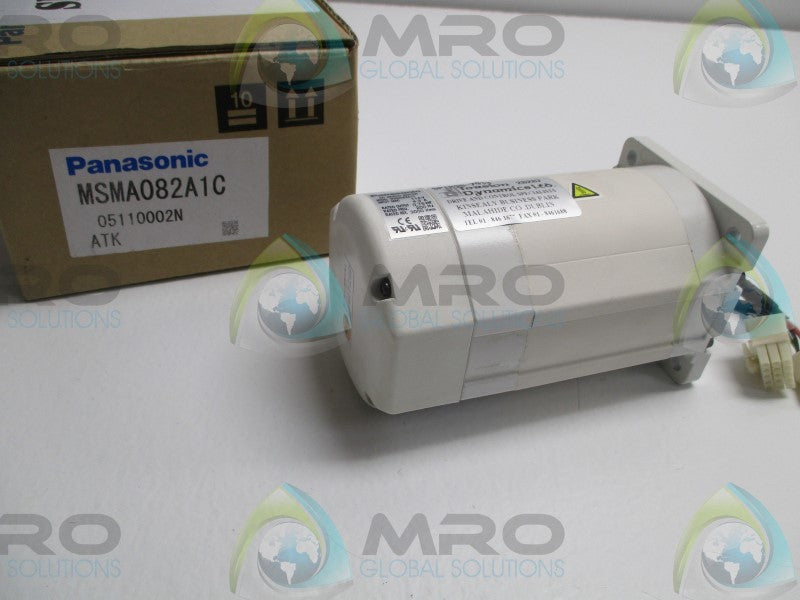 PANASONIC MSMA082A1C AC SERVO MOTOR RPM:3000  NSMP