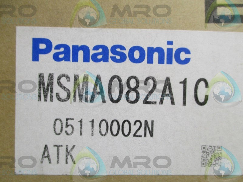 PANASONIC MSMA082A1C AC SERVO MOTOR RPM:3000  NSMP