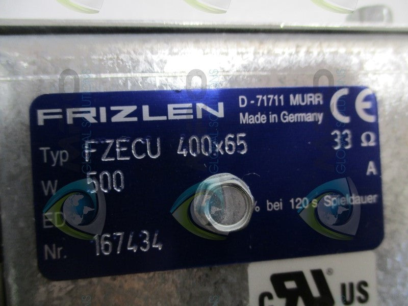 FRIZLEN FZECU SHUNT RESISTOR 400x65 500W  NSNP